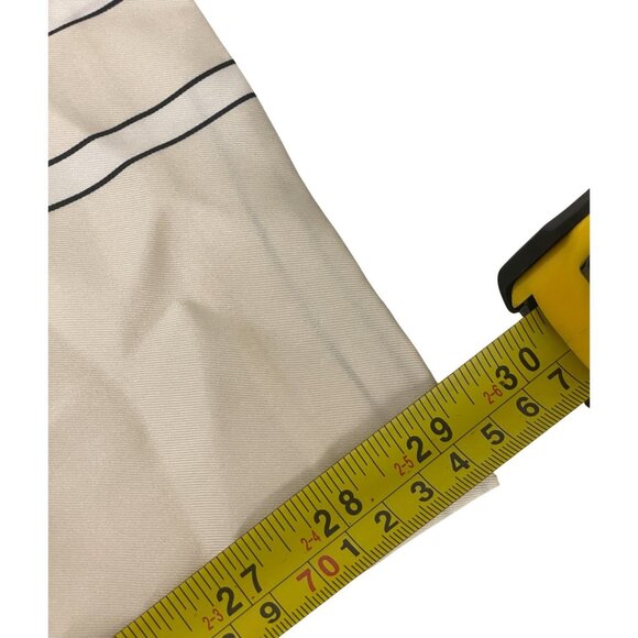 Zara Womens Pants Trouser XXL Ecru Geometric Printed Satin Effect 2761/027 NWT - Picture 16 of 16